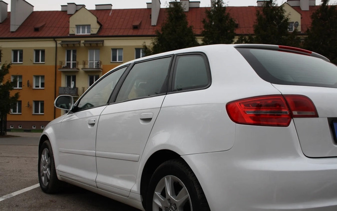 Audi A3 cena 31900 przebieg: 162700, rok produkcji 2010 z Jarocin małe 254